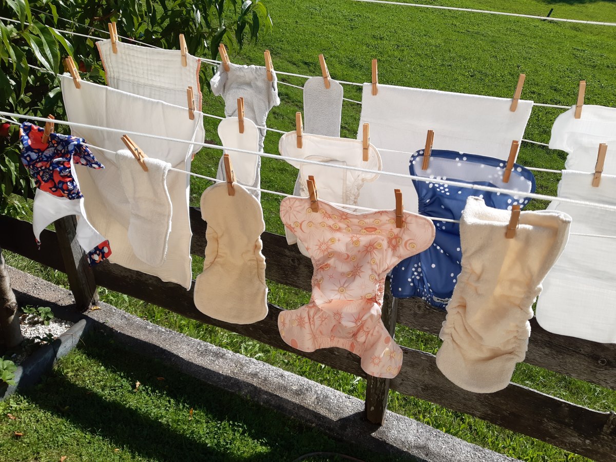 Stoffwindeln waschen: So werden Stoffwindeln richtig sauber